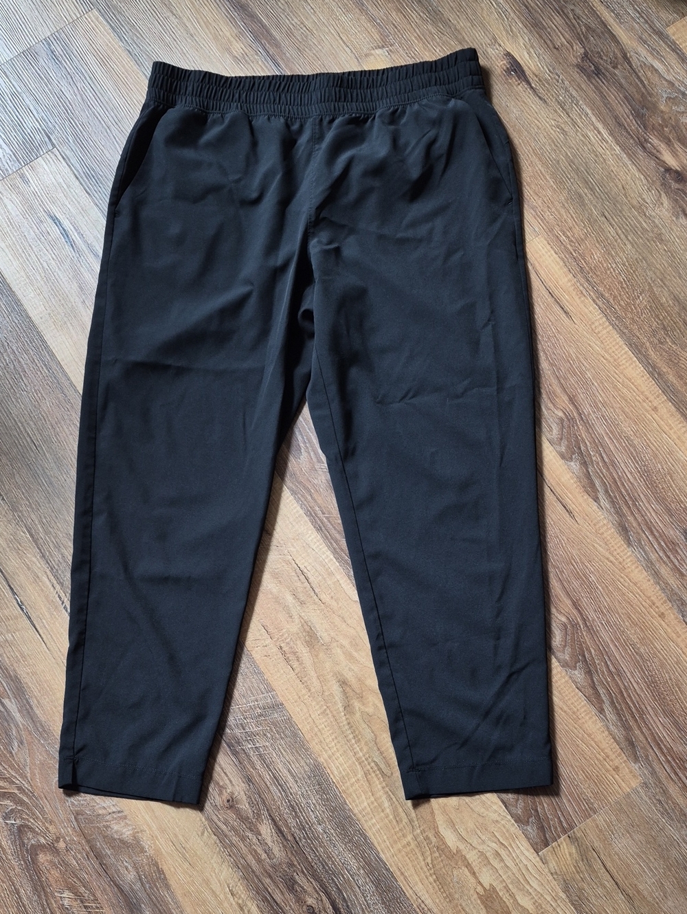 GapFit Black High Rise Runaround Lightweight Travel Pants Size Large